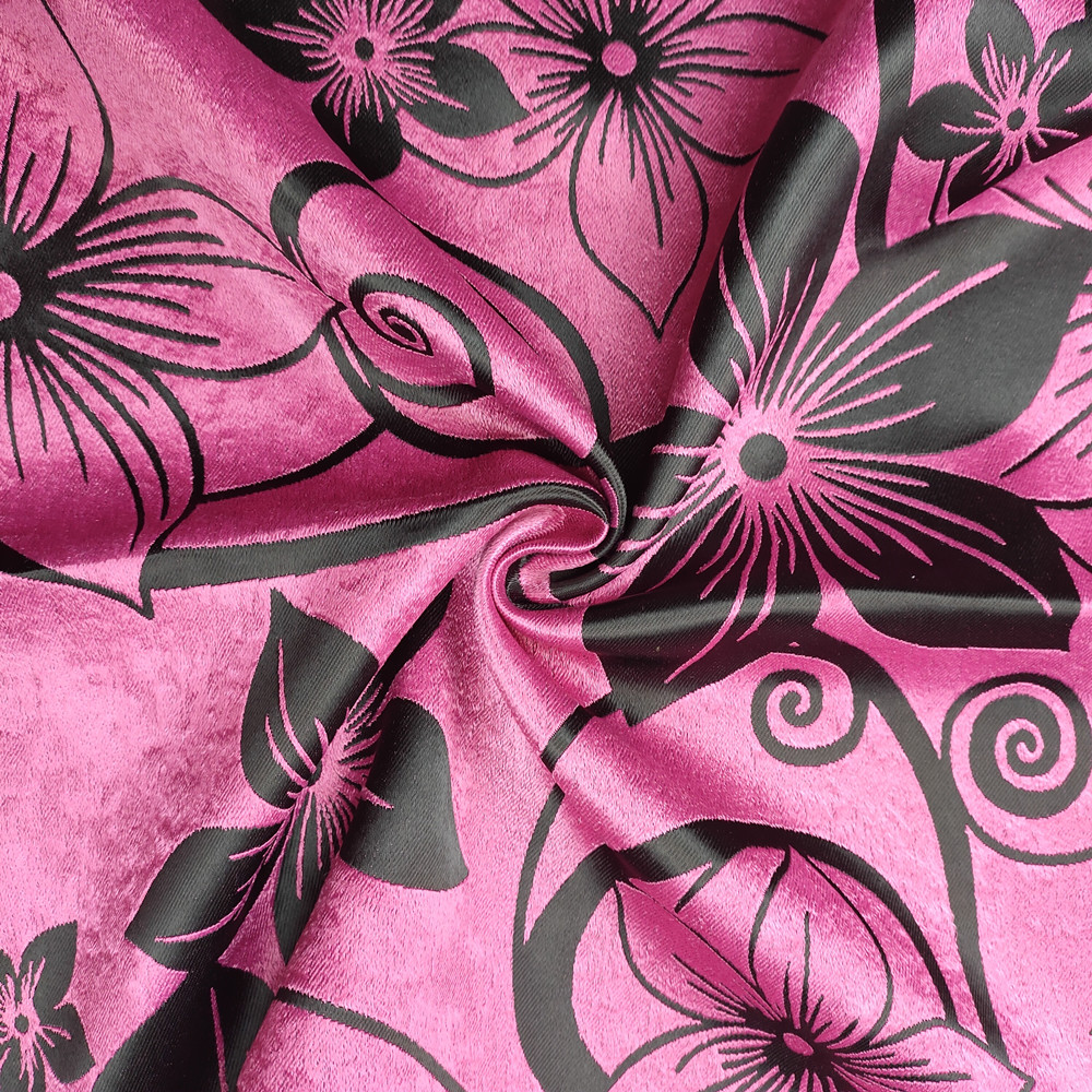 Fabrik Tirai Tirai Pemadaman Jacquard Dua Warna 